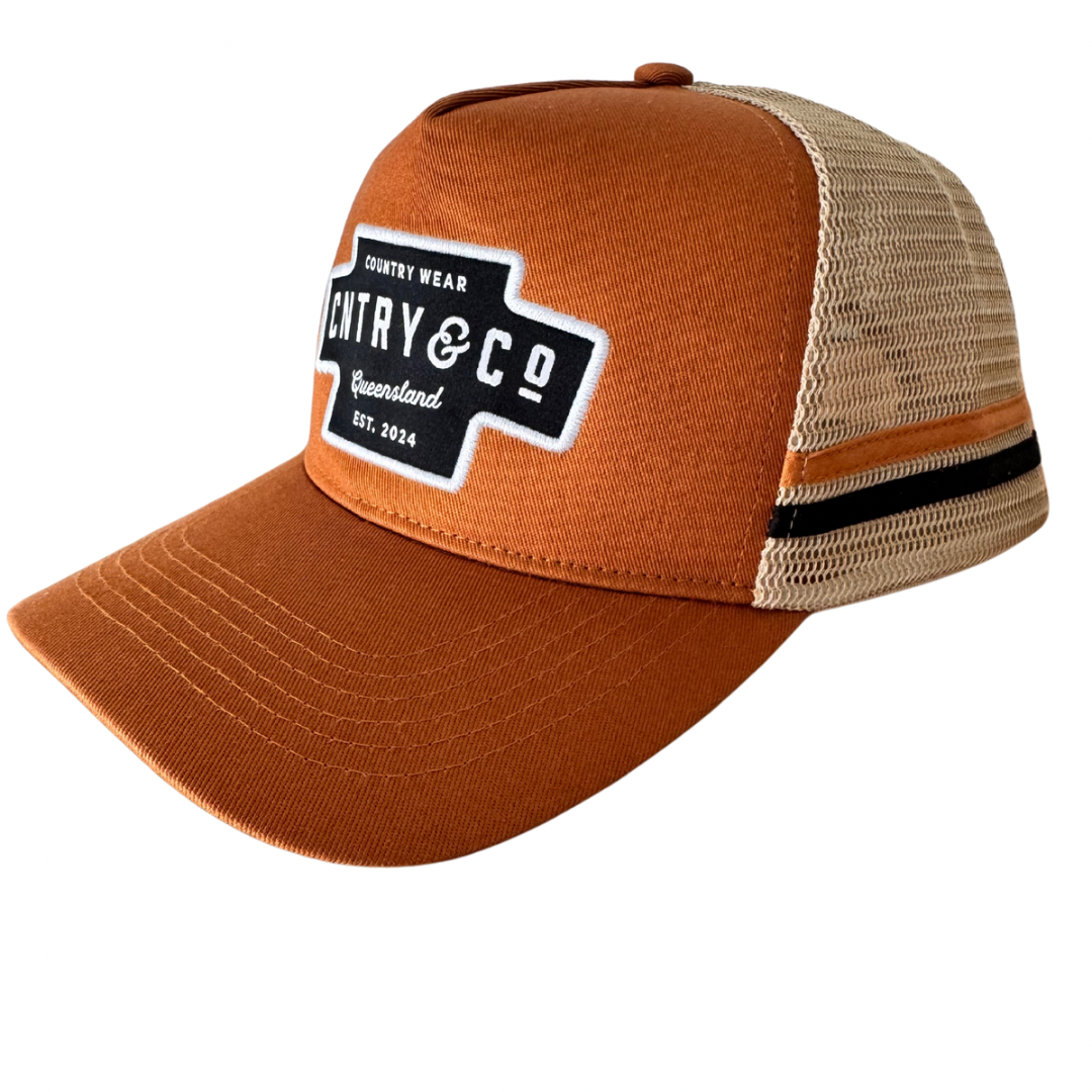 Country trucker cap brown